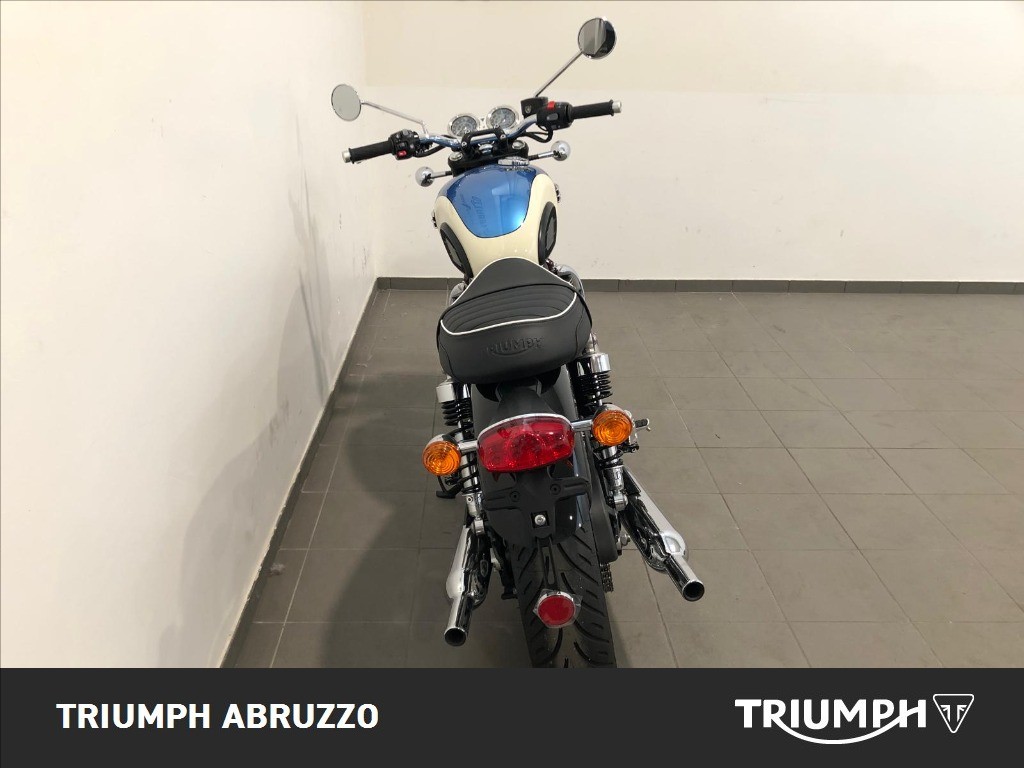 TRIUMPH Bonneville 1200 T120 Aegean Blue / New England White Abs my2