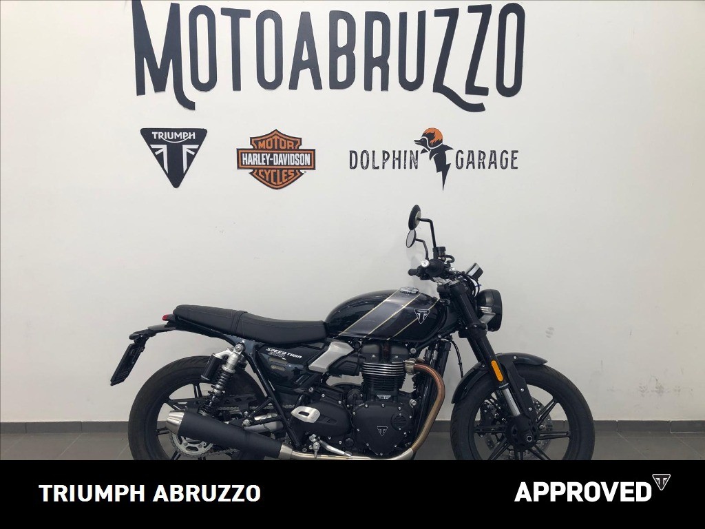 TRIUMPH Speed Twin 900 Phantom Black/Aurum Gold Abs