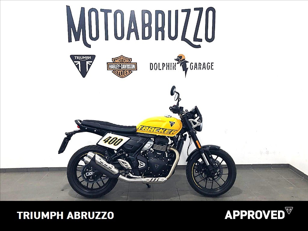 TRIUMPH Tracker 400 Racing Yellow Abs