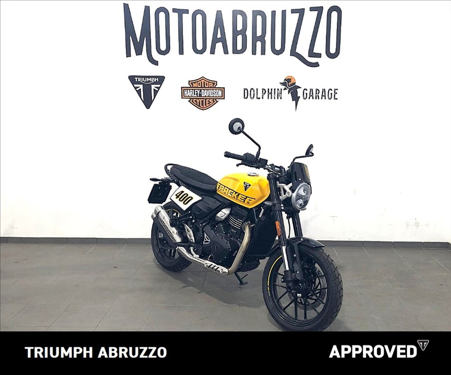 TRIUMPH Tracker 400 Racing Yellow Abs