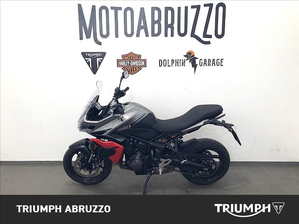 TRIUMPH Tiger Sport 660 Silver Ice / Intense Orange Abs