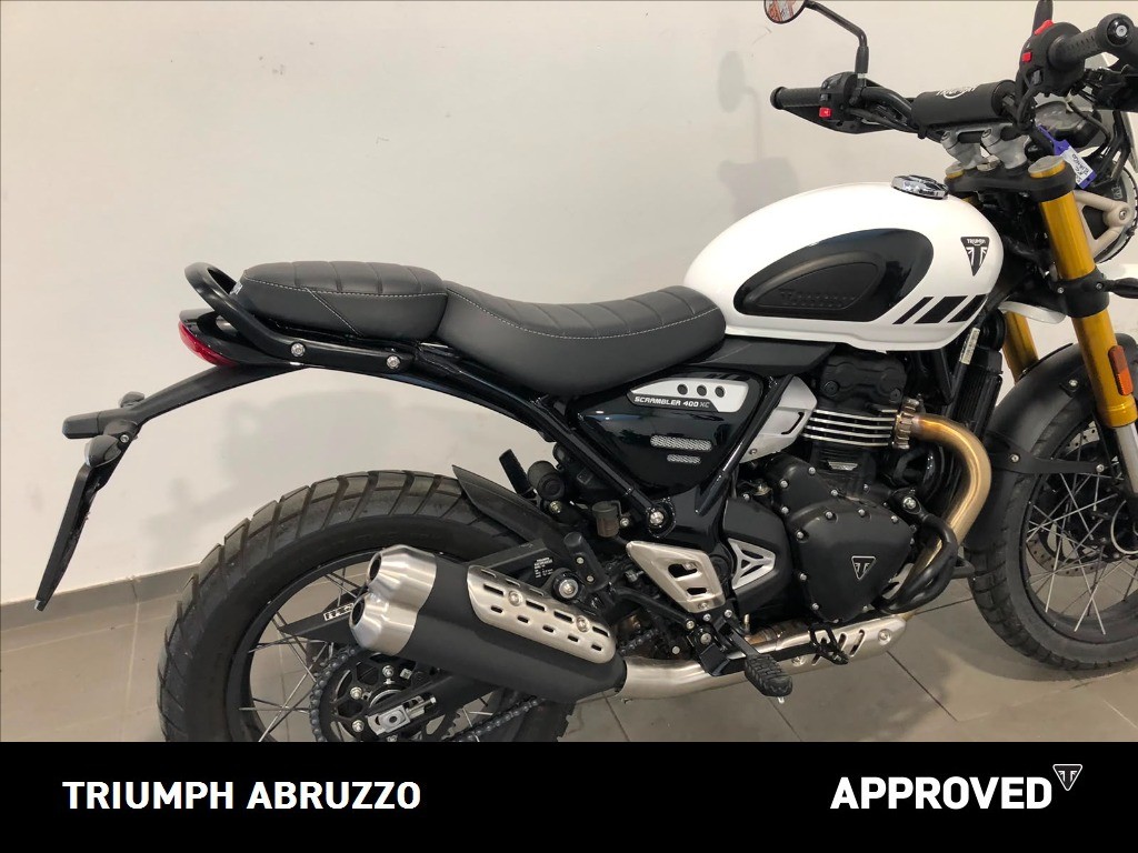 TRIUMPH Scrambler 400 XC Vanilla White Abs