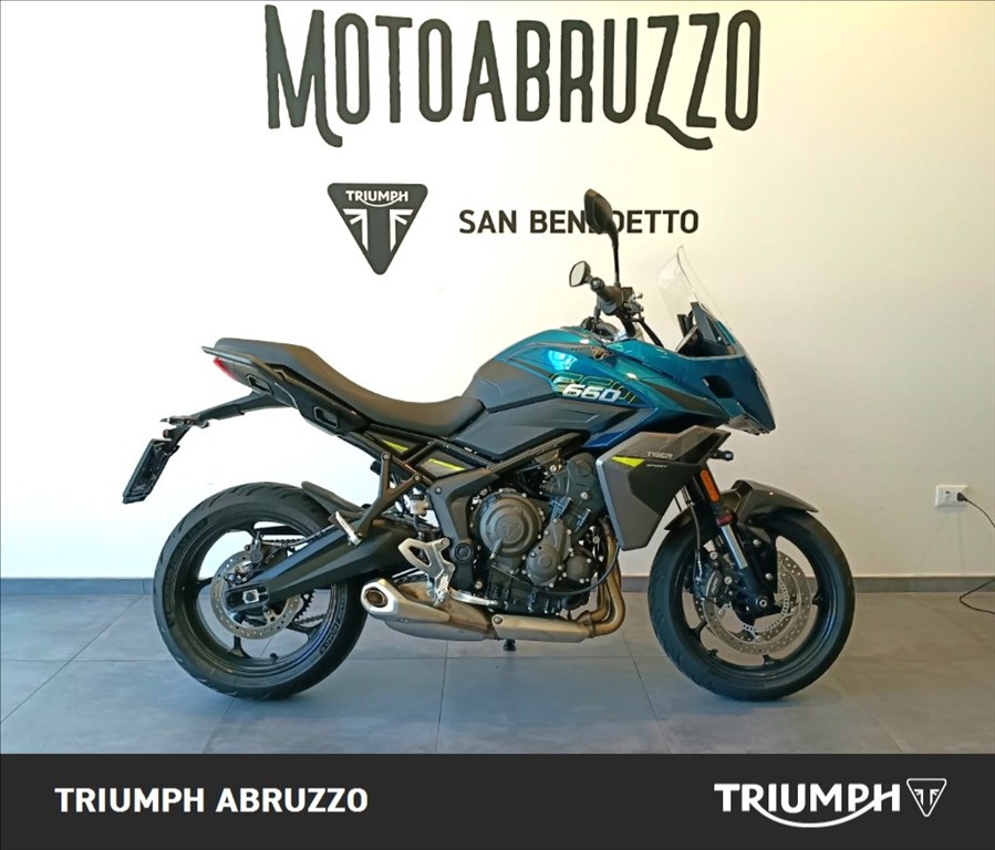 TRIUMPH Tiger Sport 660 Interstellar Blue/Mineral Grey Abs
